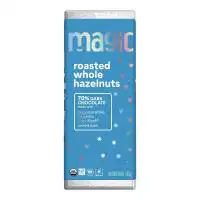 Magic Chocolate Roasted Whole Hazelnuts Dark Chocolate Bar 3 oz.