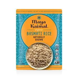 Maya Kaimal Naturally Brown Basmati Rice 8.5 oz.