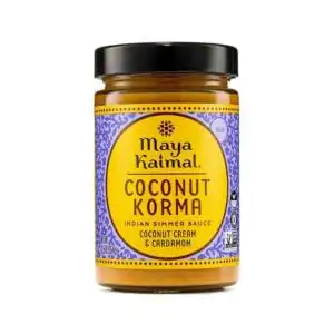 Maya Kaimal Coconut Korma Indian Simmer Sauce 12.5 oz. jar Maya Kaimal Coconut Korma Indian Simmer Sauce 12.5 oz. jar
