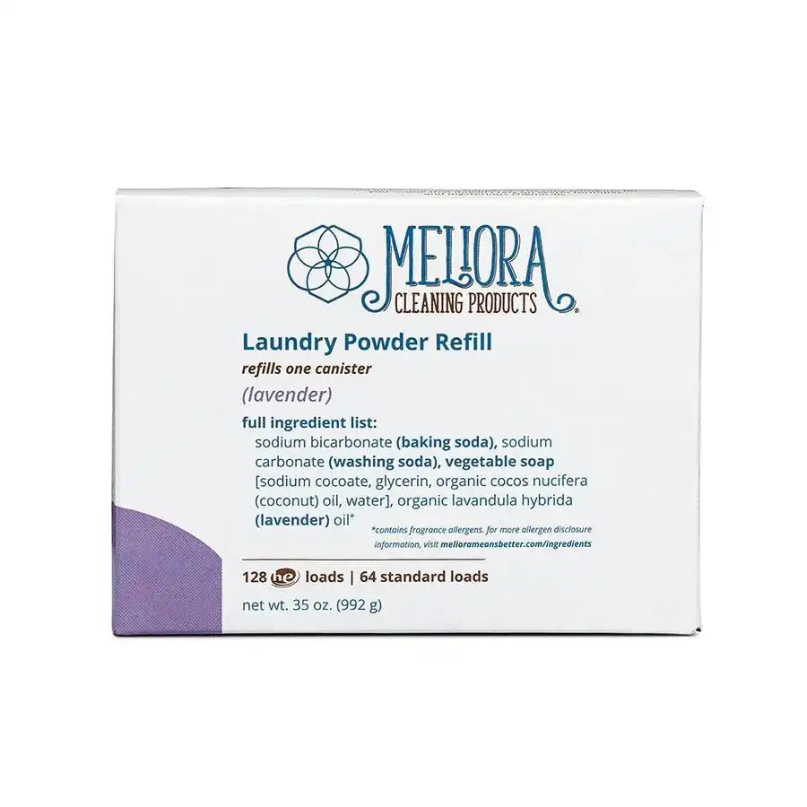 Meliora Lavender Plastic-Free Laundry Powder Refill 35 oz.