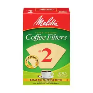 Melitta Natural Brown #2 Cone Coffee Filters #2 Cone