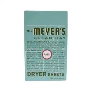 Mrs. Meyer’s Clean Day Basil Laundry Dryer Sheets 80 count Mrs. Meyer’s Clean Day Basil Laundry Dryer Sheets 80 count