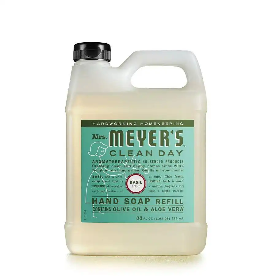 Mrs. Meyer's Clean Day Basil Hand Soap Refill 33 fl. oz.
