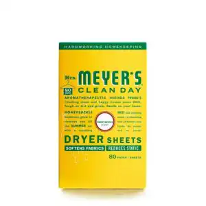 Mrs. Meyer’s Clean Day Honeysuckle Laundry Dryer Sheets 80 count