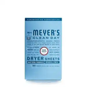 Mrs. Meyer’s Clean Day Rain Water Laundry Dryer Sheets 80 count