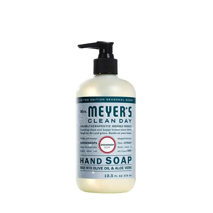 Mrs. Meyer’s Clean Day Snow Drop Hand Soap 12.5 fl. oz. Mrs. Meyer’s Clean Day Snow Drop Hand Soap 12.5 fl. oz.