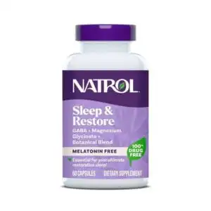 Natrol Melatonin-Free Sleep & Restore 60 capsules