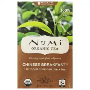 Numi Tea Chinese Breakfast Tea 18 tea bags