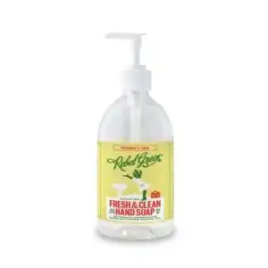Rebel Green Hand Soap Peppermint & Lemon 16.9 fl. oz.