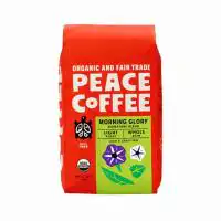 Peace Coffee Morning Glory Signature Blend Whole Bean 12 oz