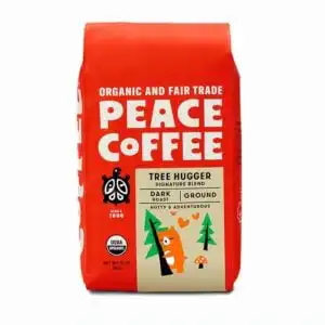 Peace Coffee Tree Hugger Blend Ground 12oz Peace Coffee Tree Hugger Blend Ground 12oz