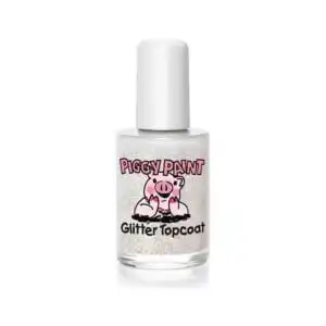 Piggy Paint Glitter Topcoat Nail Polish 0.5 fl. oz.