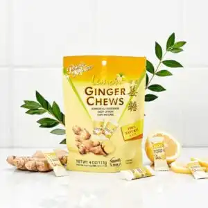 Prince of Peace Ginger Chews Lemon 8 oz.