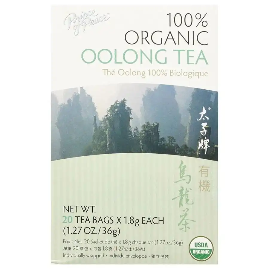 Prince of Peace Organic Oolong Tea 20 tea bags