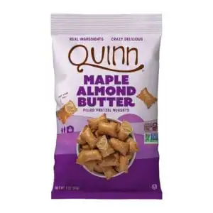 Quinn Maple Almond Butter Filled Pretzel Nuggets 5 oz.