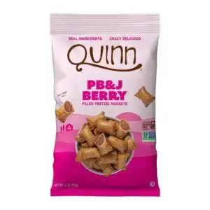 Quinn PB & J Berry Filled Pretzel Nuggets 6 oz.