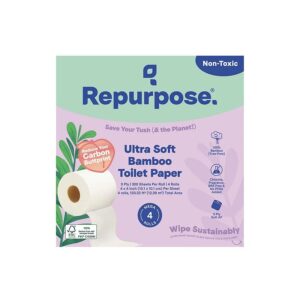 Repurpose Premium Bamboo Toilet Paper 3ply 4-pack