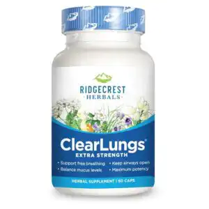 Ridgecrest Herbals ClearLungs Extra Strength 60 count Ridgecrest Herbals ClearLungs Extra Strength 60 count