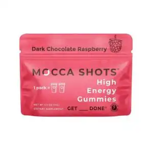 Seattle Gummy Company Dark Chocolate Raspberry Mocca Shots Gummies 2 count