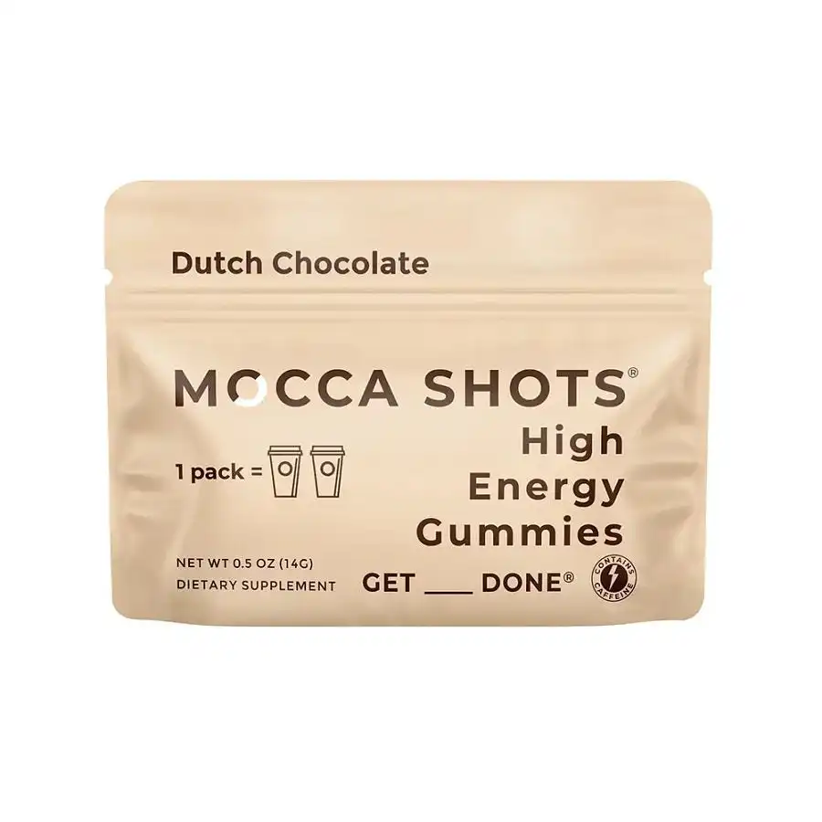 Seattle Gummy Company Dutch Chocolate Mocca Shots Gummies 2 count