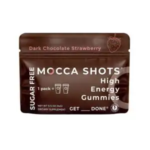 Seattle Gummy Company Dark Chocolate Strawberry Mocca Shots Gummies 2 count