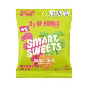SmartSweets Tropical Sours 1.8 oz.