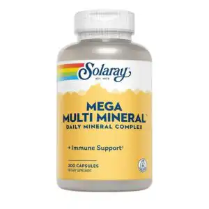 Solaray Mega Multi Mineral Daily Mineral Complex 200 capsules