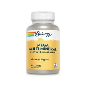 Solaray Mega Multi Mineral Daily Mineral Complex 100 VegCaps