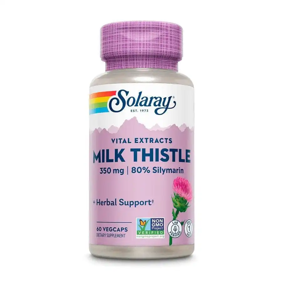 Solaray Milk Thistle Seed 60 VegCaps