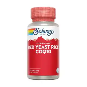 Solaray Red Yeast Rice Co Q10 60 VegCaps
