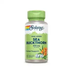 Solaray True Herbs Sea Buckthorn 600 mg 100 VegCaps