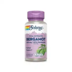 Solaray Vital Extracts Bergamot 500 mg 60 VegCaps Solaray Vital Extracts Bergamot 500 mg 60 VegCaps