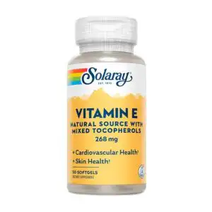 Solaray Vitamin E D-Alpha Tocopherol 50 Softgels
