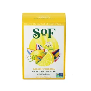 SoF Body Care Lemon Verbena Bar Soap 6 oz.