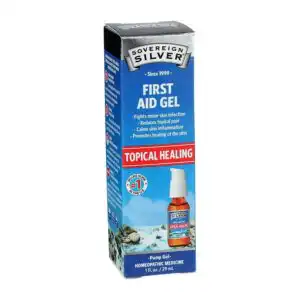 Sovereign Silver Topical Healing First Aid Gel 1 oz. Sovereign Silver Topical Healing First Aid Gel 1 oz.