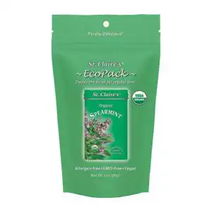 St. Claire’s Organics Spearmint Eco-Pack 3 oz. bag