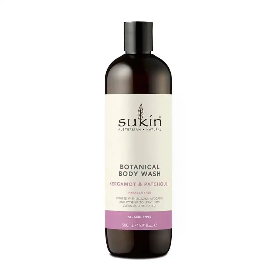 Sukin Signature Botanical Bergamot & Patchouli Body Wash 16.9 fl. oz.