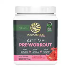 Sunwarrior Watermelon Active Pre-Workout 13.9 oz.