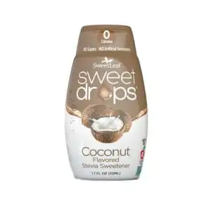 SweetLeaf Coconut Liquid Stevia Drops 1.7 fl. oz. SweetLeaf Coconut Liquid Stevia Drops 1.7 fl. oz.