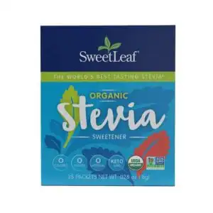 SweetLeaf Organic Stevia Sweetener 35 packets