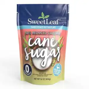 SweetLeaf 50% Reduced Calorie Sweeteners Cane Sugar 16 oz.