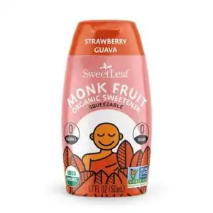 SweetLeaf Organic Monk Fruit Strawberry Guava Water Enhancer 1.62 oz