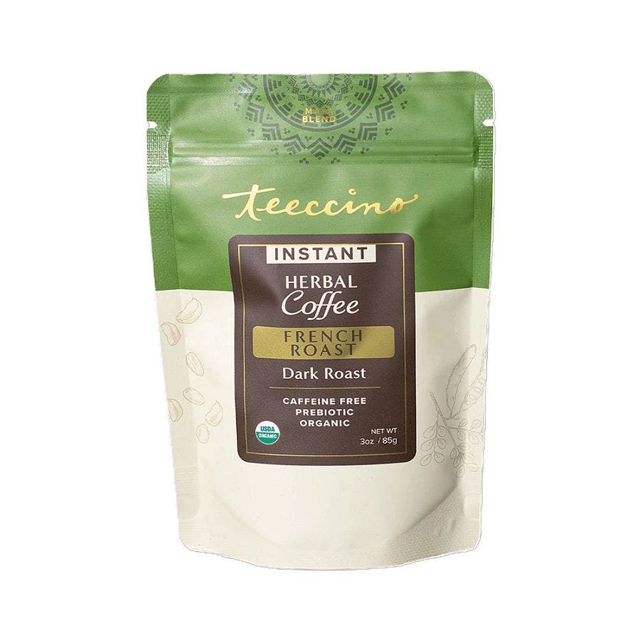 Teeccino Organic French Roast Instant Herbal Coffee 3.53 oz.