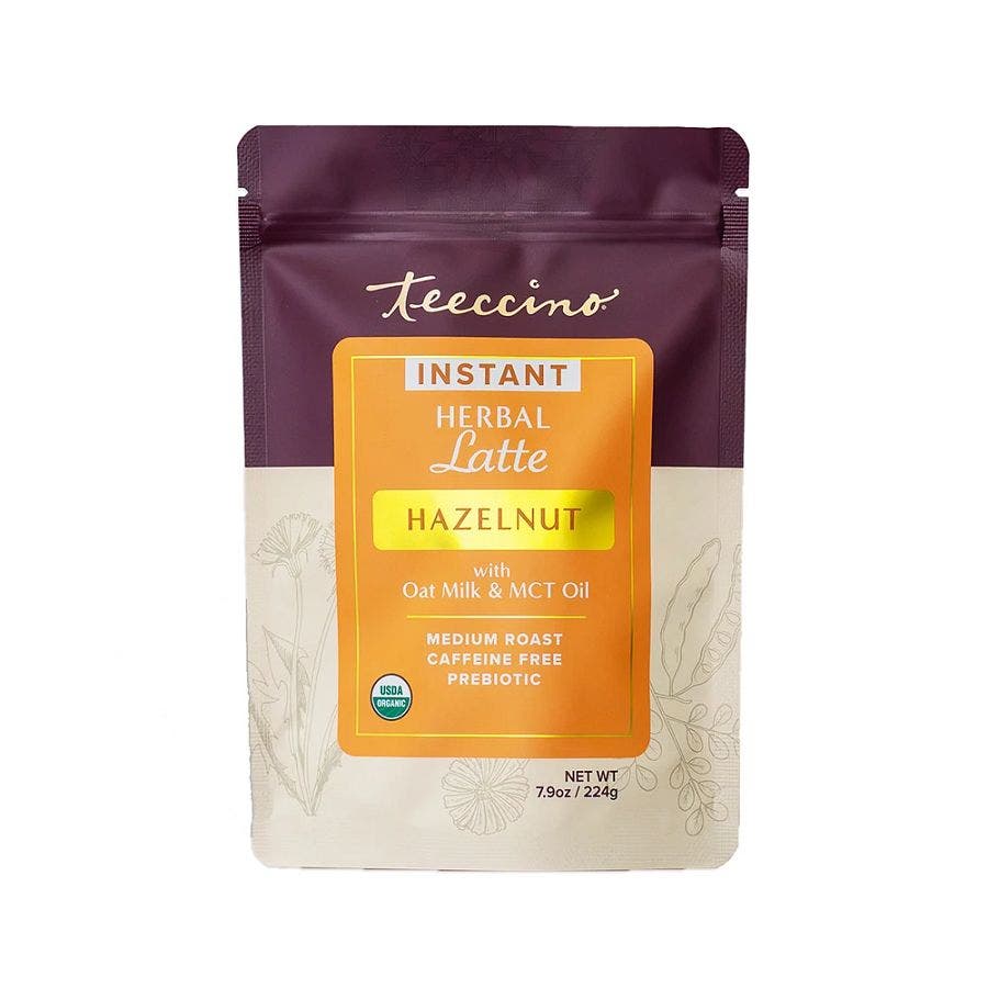 Teeccino Organic Hazelnut Instant Latte 7.9 oz.