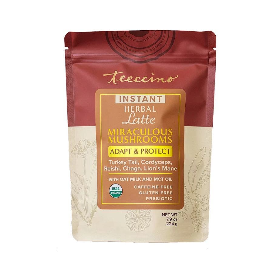 Teeccino Organic Miraculous Mushrooms Instant Latte 7.9 oz.