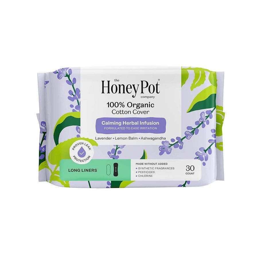 The Honey Pot Calming Long Liners 30 count