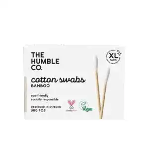 The Humble Co. Cotton Swabs White 500 ct