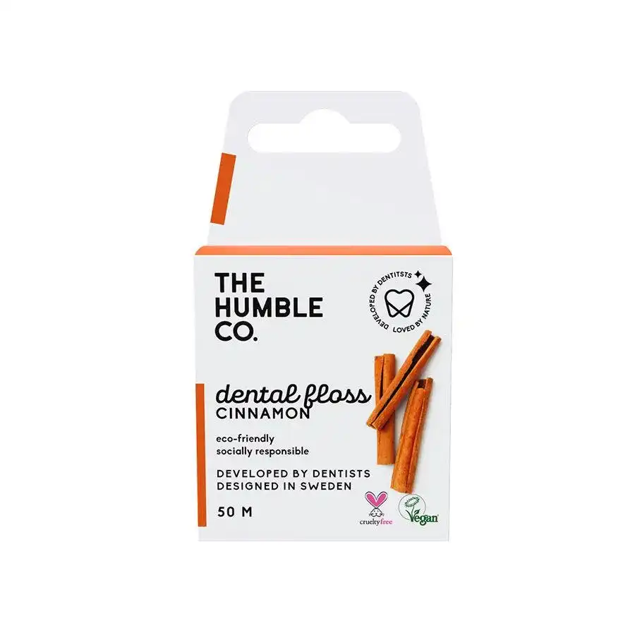 The Humble Co. Cinnamon Dental Floss 50 meters