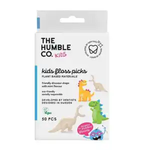 The Humble Co. Kids Mint Dental Floss Picks 50 pcs