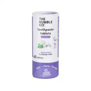 The Humble Co. Peppermint Sensitive Toothpaste Tablets 60 count